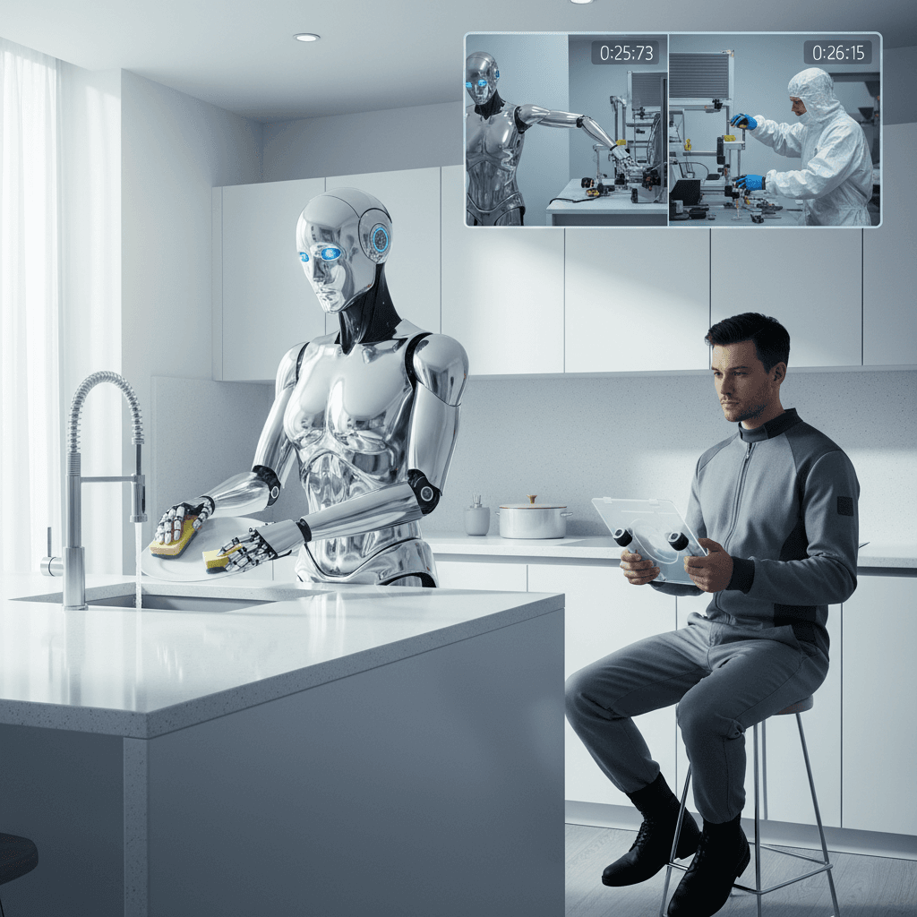 Featured image for Robot Training Data: Teleoperation Breakthrough