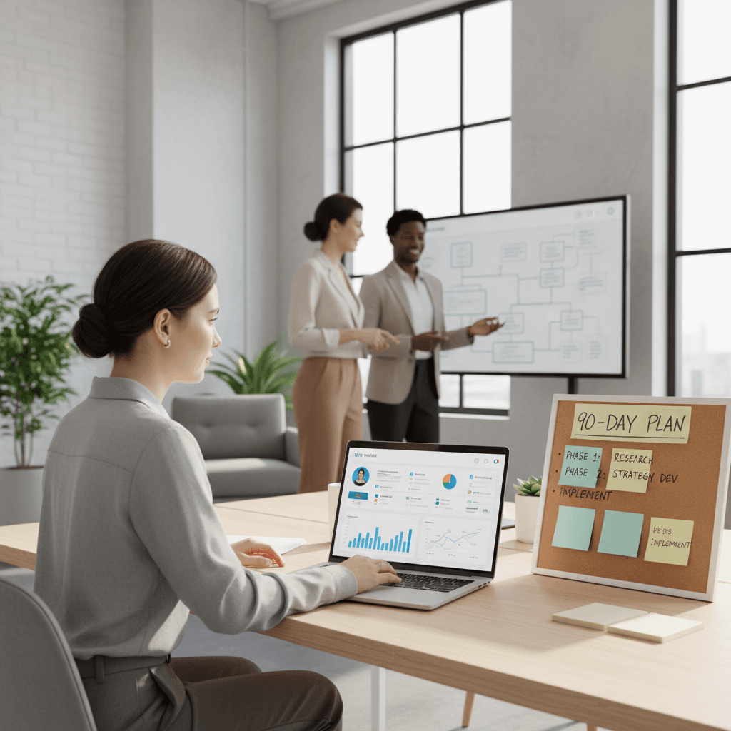 Featured image for LinkedIn Marketing Strategy with AI: A 90-Day Plan