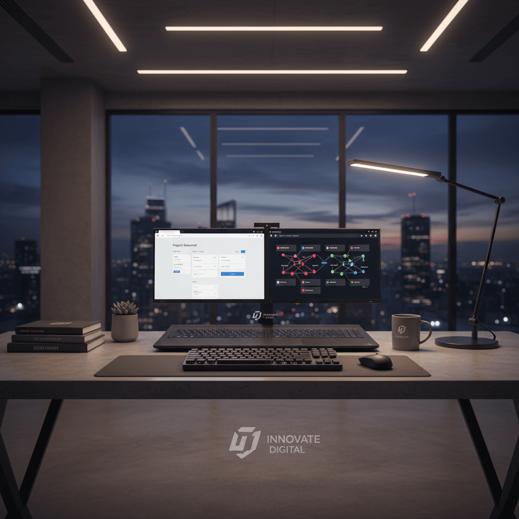 Featured image for Build a Full No-Code AI App with Base44 + n8n