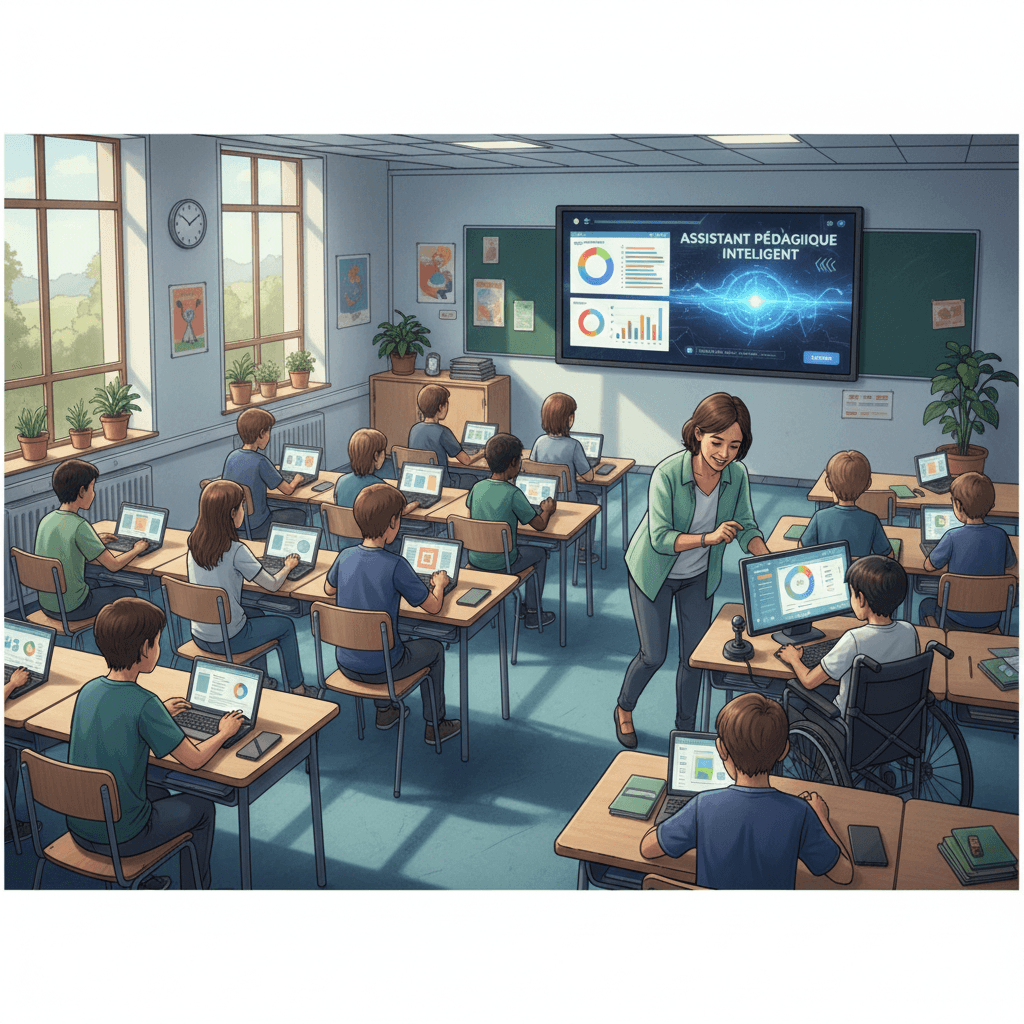 Featured image for Édu-Up : quand l’IA rend l’école française vraiment inclusive