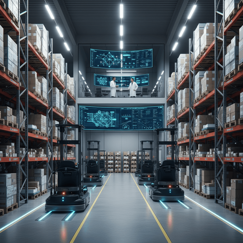 Featured image for Hoe automatische trucks het magazijn radicaal veranderen