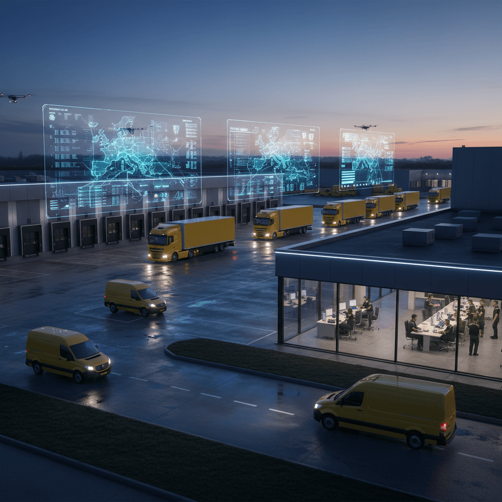 Featured image for Wat DHLâs managementshake zegt over AI-logistiek