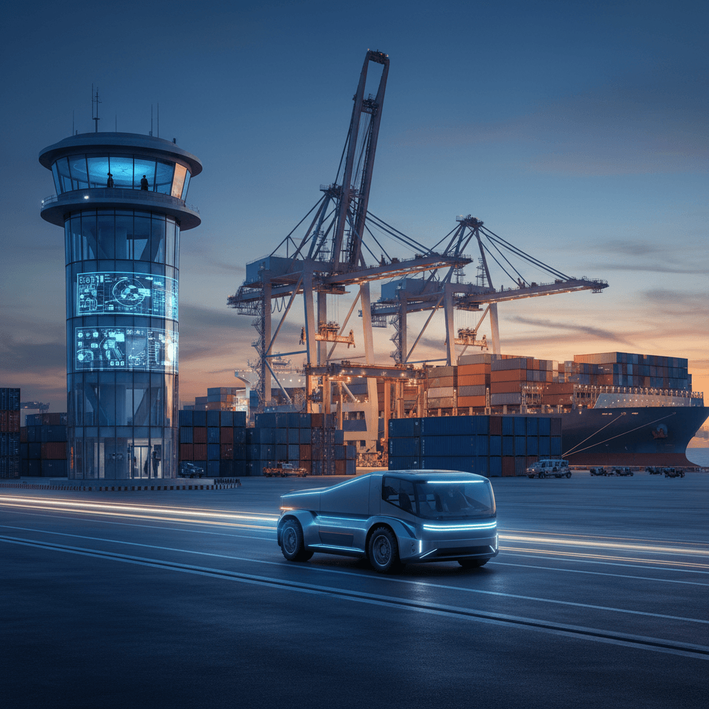 Featured image for Wat Einride ons leert over autonome trucks en AI-logistiek