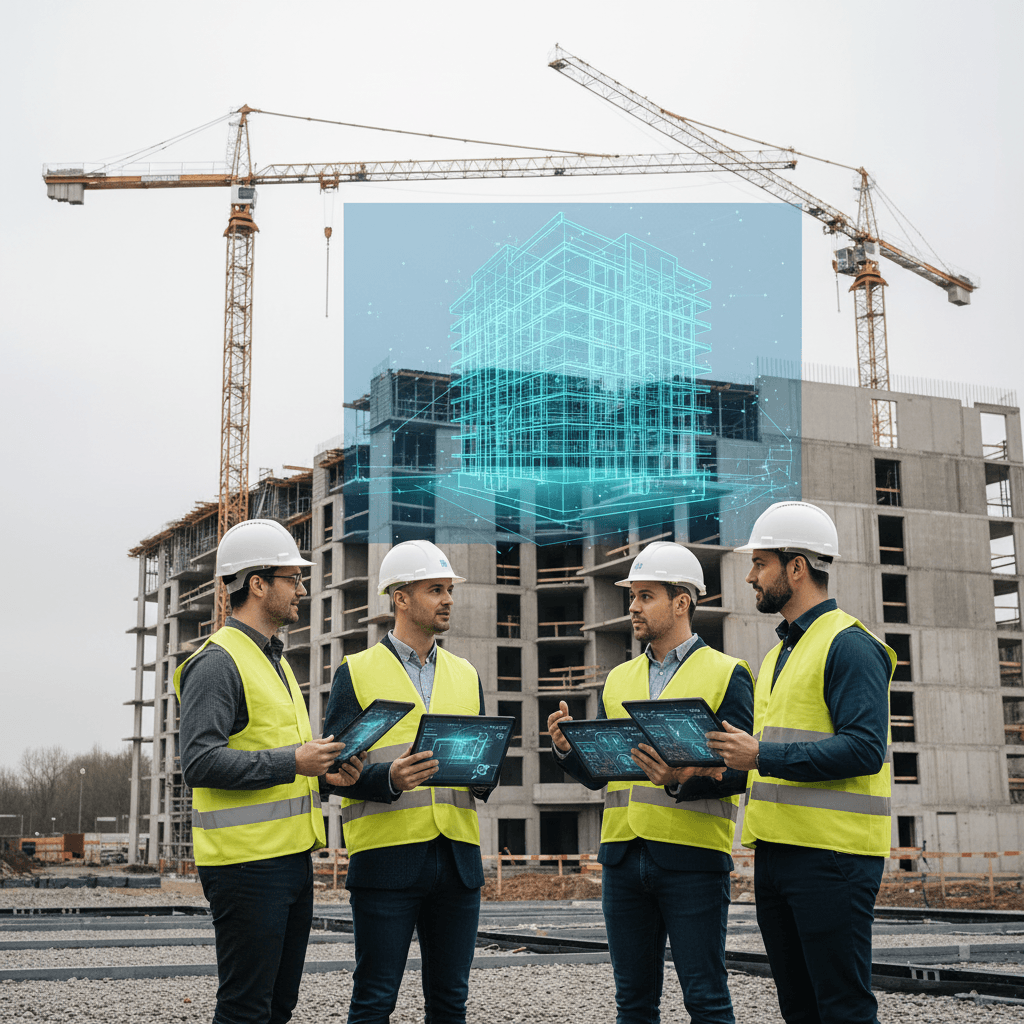 Featured image for Design-to-Build & KI: So wird die Baustelle 4.0 real