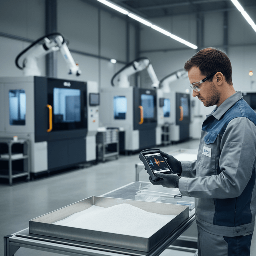 Featured image for Pulveranalyse in Sekunden: Wie mobile Raman-Sensoren 3D-Druck günstiger machen