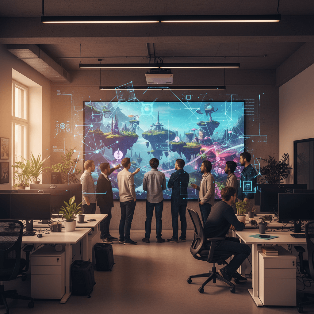 Featured image for Miten rakentaa kestävää tekoäly‑pelisisältöä 2025+