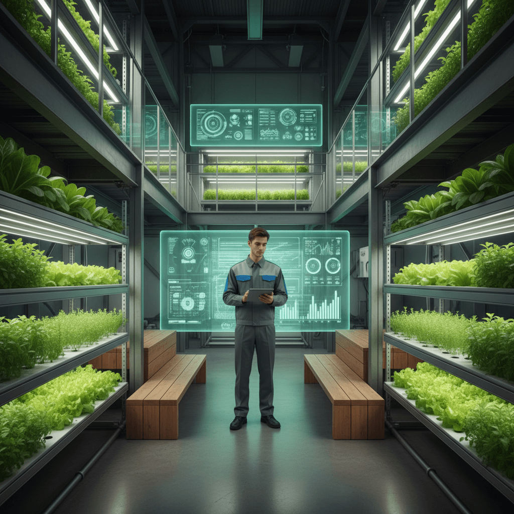 Featured image for Vertikális farmok és MI: a jövő élelme Magyarországon