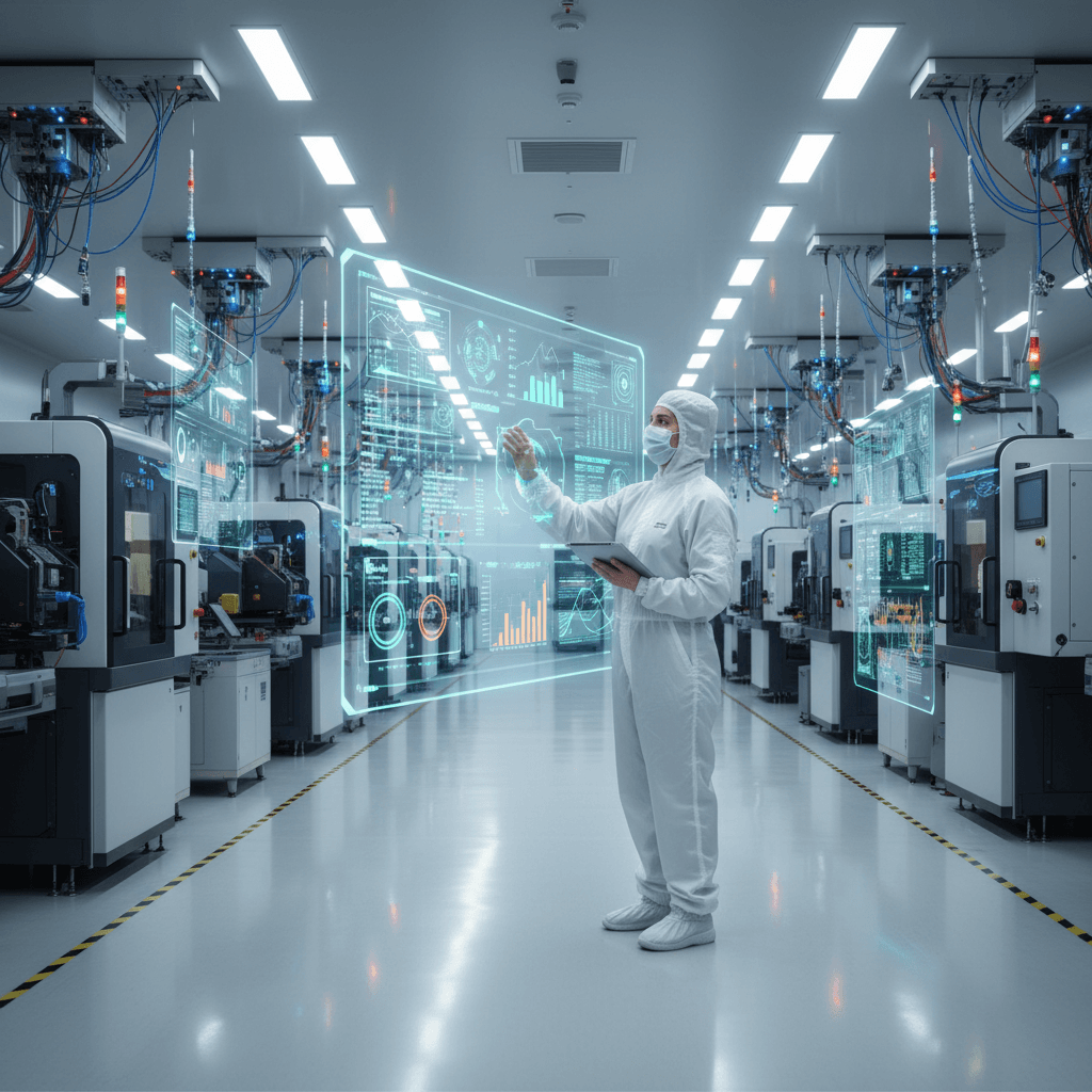 Featured image for Ako strojové učenie mení výrobu čipov a fabrík