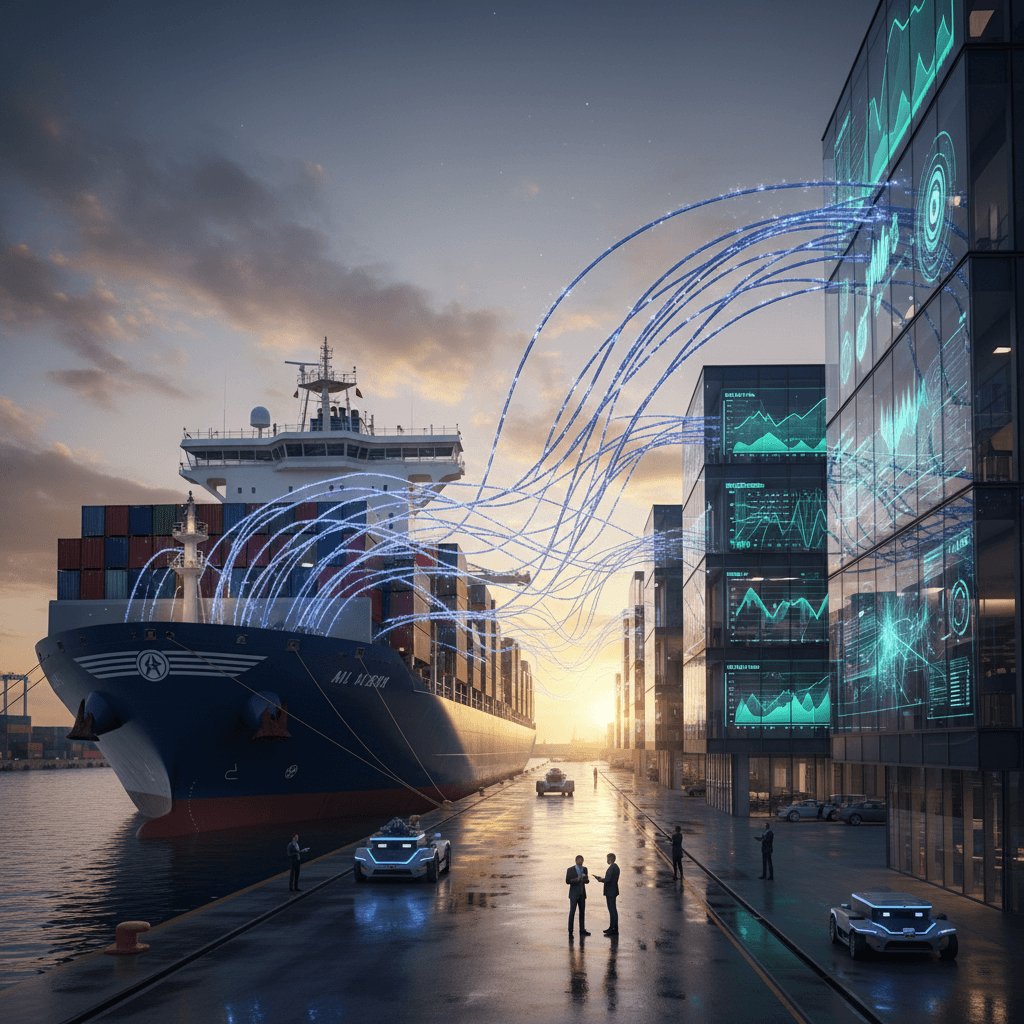 Featured image for Ny ISO-standard løfter ship–shore data og maritim AI