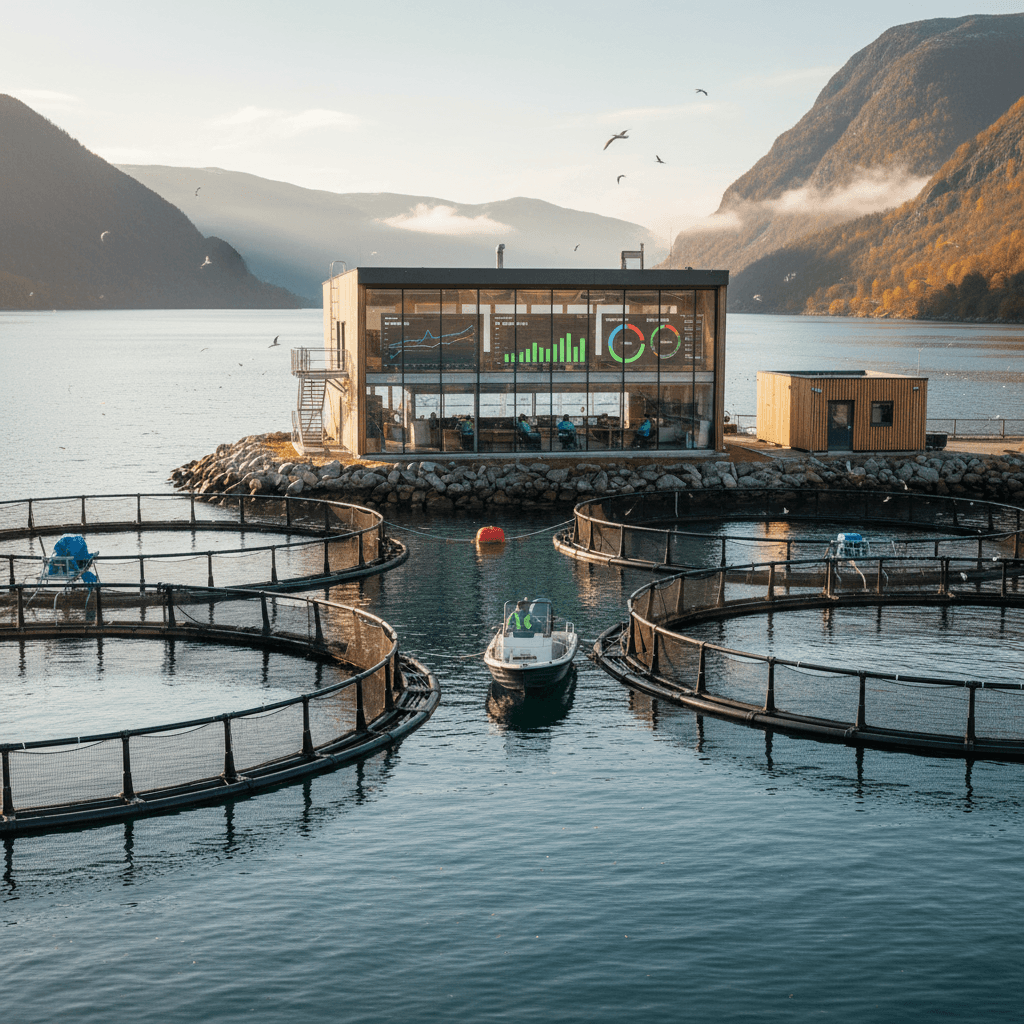 Featured image for Varm oppvekst, rask vekst: Hva betyr det for laks og AI?